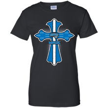 Load image into Gallery viewer, Cross Shirt For Jesus And Orlando Magic Fans T-Shirt For Women