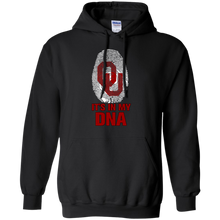 Load image into Gallery viewer, Oklahoma Sooners Football It Is In My Dna Hoodie Shirt